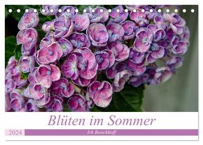 Blüten im Sommer (Tischkalender 2024 DIN A5 quer), CALVENDO Monatskalender von Boockhoff,  Irk