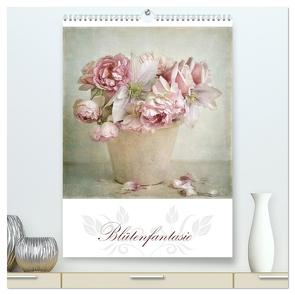 Blütenfantasie (hochwertiger Premium Wandkalender 2024 DIN A2 hoch), Kunstdruck in Hochglanz von Pe,  Lizzy