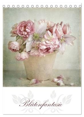 Blütenfantasie (Tischkalender 2024 DIN A5 hoch), CALVENDO Monatskalender von Pe,  Lizzy