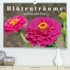 Blütenträume in Rosa und Pink (Premium, hochwertiger DIN A2 Wandkalender 2021, Kunstdruck in Hochglanz) von LianeM