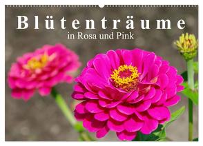 Blütenträume in Rosa und Pink (Wandkalender 2024 DIN A2 quer), CALVENDO Monatskalender von LianeM,  LianeM