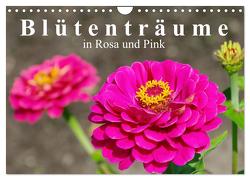 Blütenträume in Rosa und Pink (Wandkalender 2024 DIN A4 quer), CALVENDO Monatskalender von LianeM,  LianeM