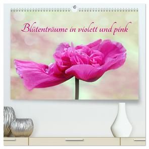 Blütenträume in violett und pink (hochwertiger Premium Wandkalender 2024 DIN A2 quer), Kunstdruck in Hochglanz von Sarnade,  Sarnade