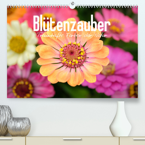 Blütenzauber – Traumhafte Farben der Natur (Premium, hochwertiger DIN A2 Wandkalender 2024, Kunstdruck in Hochglanz) von MEDIA,  BENPX