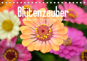 Blütenzauber – Traumhafte Farben der Natur (Tischkalender 2024 DIN A5 quer) von MEDIA,  BENPX