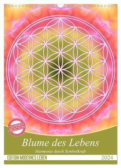 Blume des Lebens – Harmonie durch Symbolkraft (Wandkalender 2024 DIN A3 hoch), CALVENDO Monatskalender von Shayana Hoffmann,  Gaby