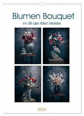 Blumen Bouquet (Wandkalender 2024 DIN A3 hoch), CALVENDO Monatskalender von Gierok / Magic Artist Design,  Steffen