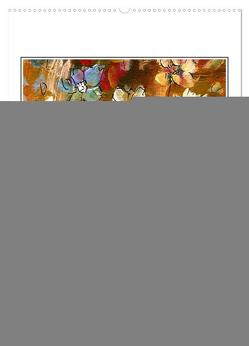 Blumencharme (Wandkalender 2024 DIN A2 hoch), CALVENDO Monatskalender von Gründler,  Claudia