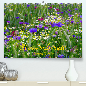 Blumenfreude Schweizer KalendariumCH-Version (Premium, hochwertiger DIN A2 Wandkalender 2023, Kunstdruck in Hochglanz) von Design Fotografie by Tanja Riedel,  Avianaarts
