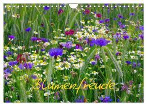 Blumenfreude (Wandkalender 2024 DIN A4 quer), CALVENDO Monatskalender von Design Fotografie by Tanja Riedel,  Avianaarts
