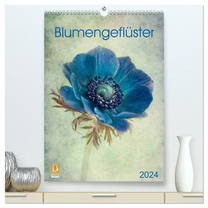 Blumengeflüster (hochwertiger Premium Wandkalender 2024 DIN A2 hoch), Kunstdruck in Hochglanz von Möckel / Lucy L!u,  Claudia