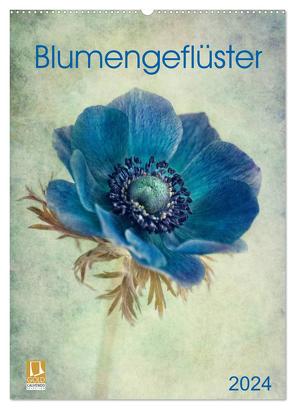 Blumengeflüster (Wandkalender 2024 DIN A2 hoch), CALVENDO Monatskalender von Möckel / Lucy L!u,  Claudia