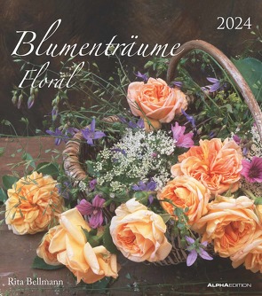 Blumenträume 2024 – Foto-Kalender – Wand-Kalender – 30×34 – Blumen-Traum