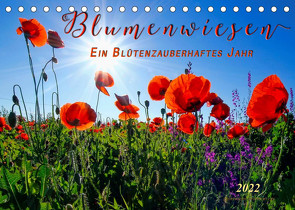 Blumenwiesen – ein blütenzauberhaftes Jahr (Tischkalender 2022 DIN A5 quer) von Roder,  Peter