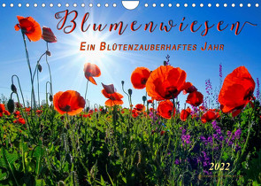 Blumenwiesen – ein blütenzauberhaftes Jahr (Wandkalender 2022 DIN A4 quer) von Roder,  Peter