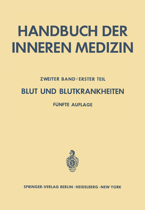Blut und Blutkrankheiten von Heilmeyer,  L.