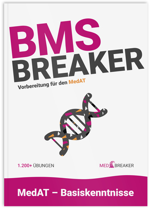 BMS-Breaker | MedAT 2023 / 2024 von | MedAT,  MEDBREAKER, Altendorfer,  BSc,  Alexander, Gmainer,  Daniel, Leitner,  Dr.in med. univ. Miriam, Marktl,  Annika, Neulinger,  Michael, Reiter,  Magdalena, Schmidtner,  Theresa, Strohhofer,  Christoph