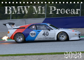 BMW M1 Procar (Tischkalender 2023 DIN A5 quer) von Reschinger,  HP