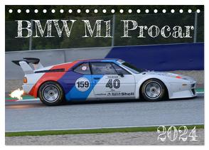 BMW M1 Procar (Tischkalender 2024 DIN A5 quer), CALVENDO Monatskalender von Reschinger,  HP