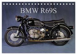 BMW R69S (Tischkalender 2024 DIN A5 quer), CALVENDO Monatskalender von Laue,  Ingo