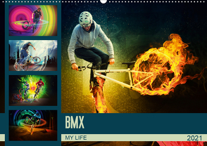 BMX My Life (Wandkalender 2021 DIN A2 quer) von Meutzner,  Dirk