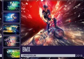 BMX Universum (Wandkalender 2018 DIN A2 quer) von Meutzner,  Dirk
