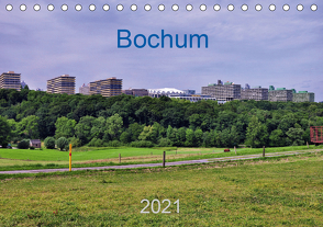 Bochum / Geburtstagskalender (Tischkalender 2021 DIN A5 quer) von Reschke,  Uwe