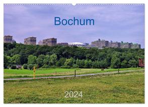 Bochum / Geburtstagskalender (Wandkalender 2024 DIN A2 quer), CALVENDO Monatskalender von Reschke,  Uwe