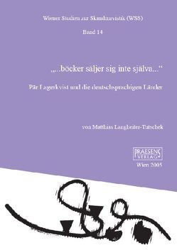 „…böcker säljer sig inte själva…“ von Langheiter-Tutschek,  Matthias