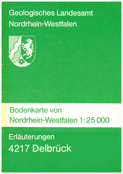 Bodenkarten von Nordrhein-Westfalen 1:25000 / Delbrück von Butzke,  Hartmut, Foerster,  Ekkehard, Mertens,  Hans