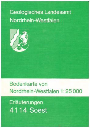 Bodenkarten von Nordrhein-Westfalen 1:25000 / Soest von Butzke,  Hartmut, Wichtmann,  Hubert