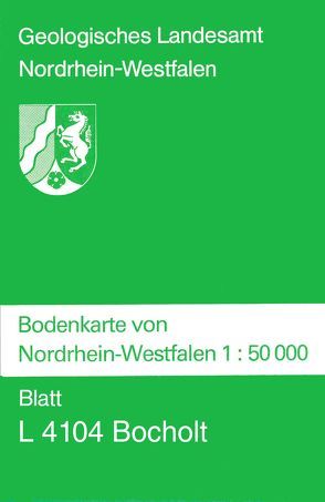 Bodenkarten von Nordrhein-Westfalen 1:50000 / Bocholt von Paas,  Wilhelm