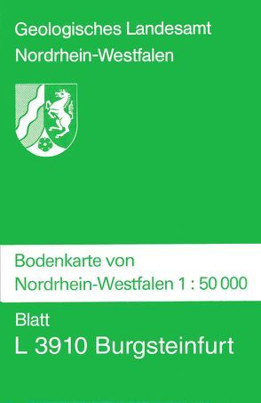 Bodenkarten von Nordrhein-Westfalen 1:50000 / Burgsteinfurt (Steinfurt) von Dubber,  Hans J