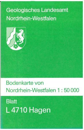Bodenkarten von Nordrhein-Westfalen 1:50000 / Hagen von Schneider,  Friedrich K, Wilder,  Heinz
