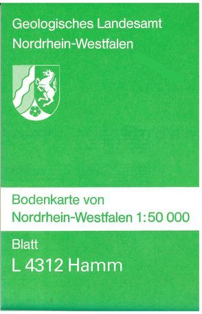 Bodenkarten von Nordrhein-Westfalen 1:50000 / Hamm von Rescher,  Konrad