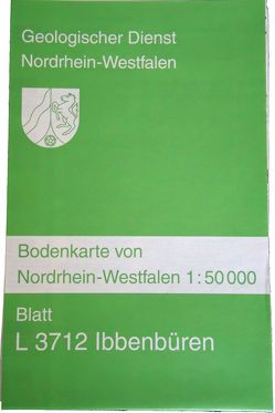 Bodenkarten von Nordrhein-Westfalen 1:50000 / Ibbenbüren von Betzer,  Hans J, Dubber,  Hans J, Stancu-Kristoff,  Gudrun