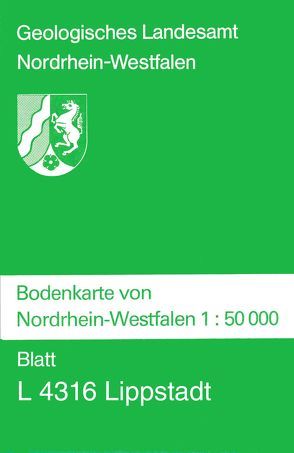 Bodenkarten von Nordrhein-Westfalen 1:50000 / Lippstadt von Mertens,  Hans
