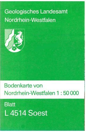 Bodenkarten von Nordrhein-Westfalen 1:50000 / Soest von Erkwoh,  Frank D