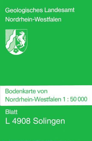 Bodenkarten von Nordrhein-Westfalen 1:50000 / Solingen von Schraps,  Walter G