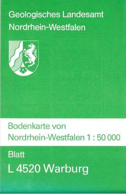 Bodenkarten von Nordrhein-Westfalen 1:50000 / Warburg von Betzer,  Hans J, Lau,  Erhard, Thiel,  Erwin