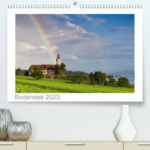 Bodensee 2023 (Premium, hochwertiger DIN A2 Wandkalender 2023, Kunstdruck in Hochglanz) von kalender365.com