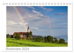 Bodensee 2024 (Tischkalender 2024 DIN A5 quer), CALVENDO Monatskalender von Kalender365.com,  Kalender365.com