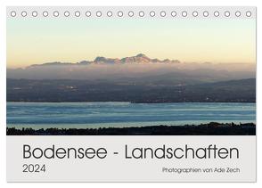 Bodensee – Landschaften (Tischkalender 2024 DIN A5 quer), CALVENDO Monatskalender von Zech,  Ade