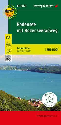 Bodensee mit Bodensee-Radweg, Erlebnisführer 1:200.000, freytag & berndt, EF 0021
