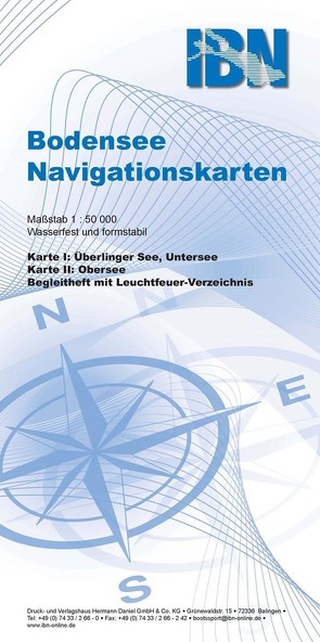 Bodensee Navigationskarten 2018 von Jetter,  Klaus