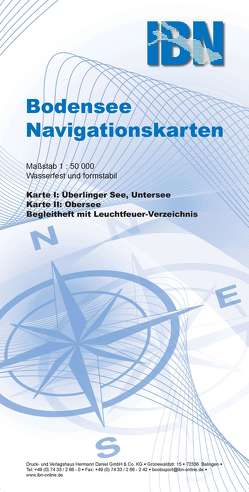 Bodensee Navigationskarten von Jetter,  Klaus