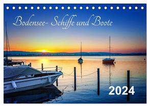 Bodensee-Schiffe und Boote (Tischkalender 2024 DIN A5 quer), CALVENDO Monatskalender von ap-photo,  ap-photo