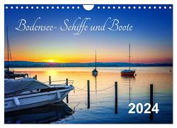 Bodensee-Schiffe und Boote (Wandkalender 2024 DIN A4 quer), CALVENDO Monatskalender von ap-photo,  ap-photo