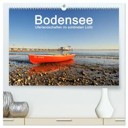 Bodensee – Uferlandschaften im schönsten Licht 2024 (hochwertiger Premium Wandkalender 2024 DIN A2 quer), Kunstdruck in Hochglanz von Keller,  Markus