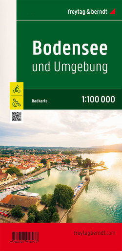 Bodensee und Umgebung, Radkarte 1:100.000